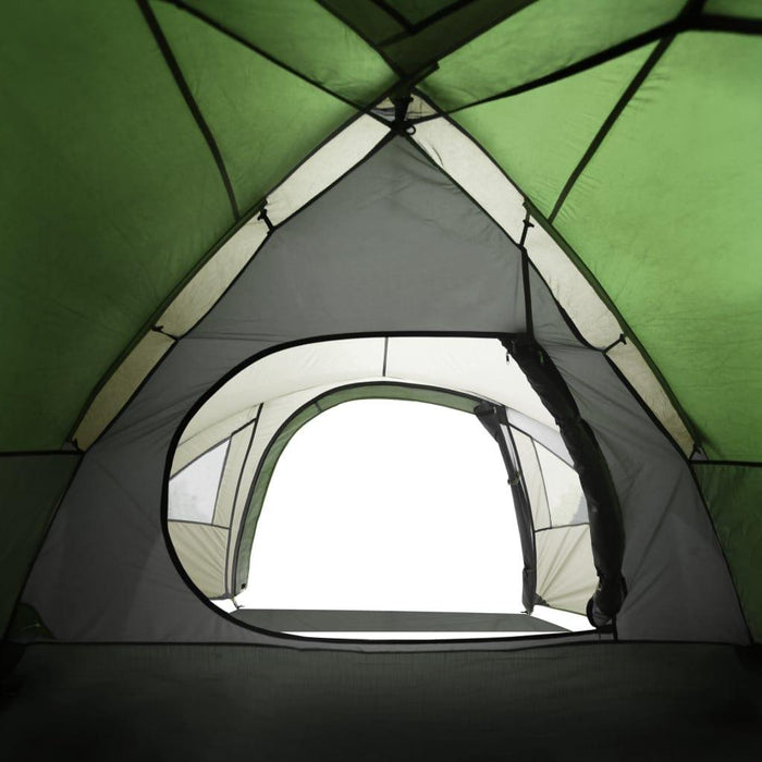 Taffeta Green Camping Tent (4 persons) - Little and Giant Explorers vidaXL