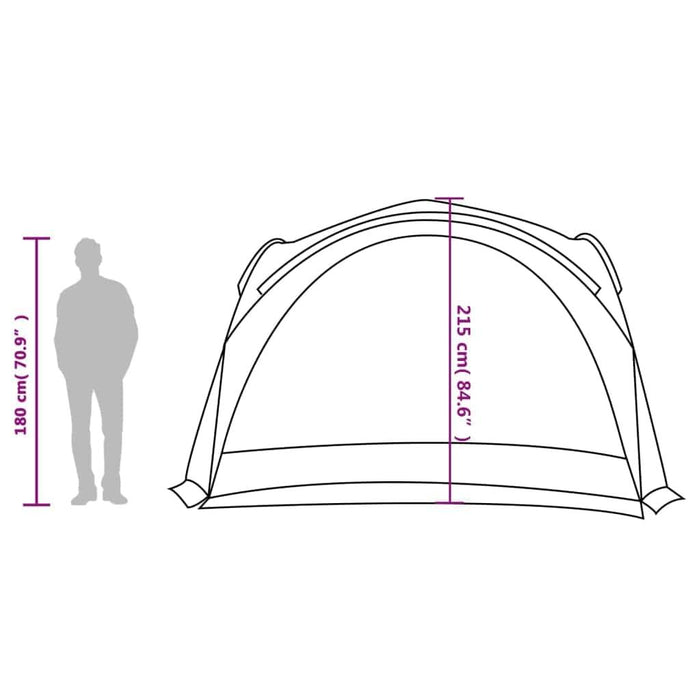 Taffeta Party Tent - Little and Giant Explorers vidaXL