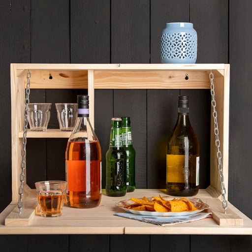 Wall Bar with Fold Down Shelf - Little and Giant Explorers Esschert Design