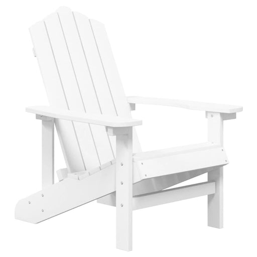 White Garden Adirondack Chair - Little and Giant Explorers vidaXL