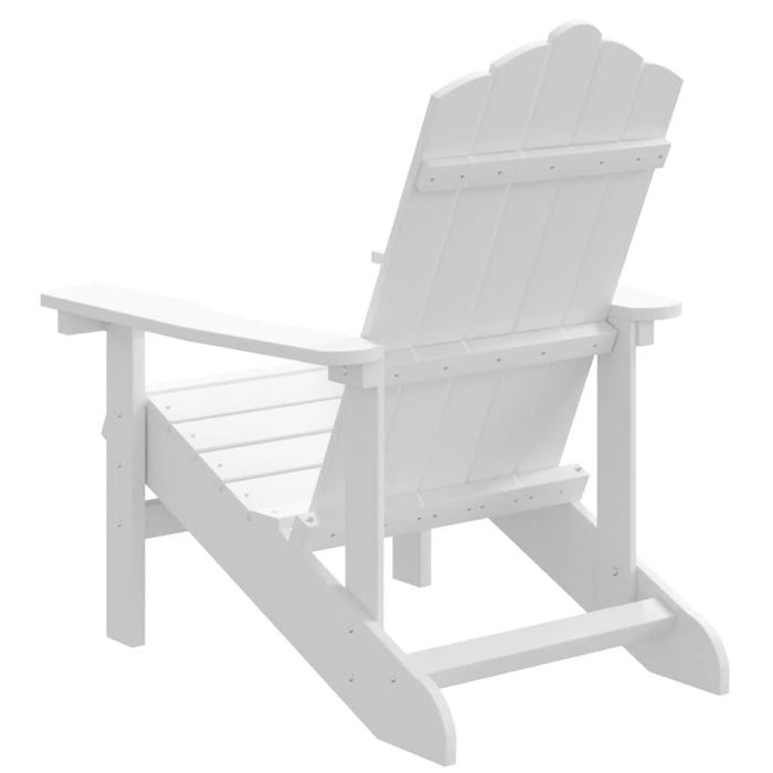 White Garden Adirondack Chair - Little and Giant Explorers vidaXL