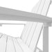 White Garden Adirondack Chair - Little and Giant Explorers vidaXL