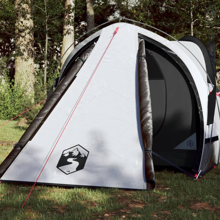 White Taffeta Camping Tent (2 persons) - Little and Giant Explorers vidaXL