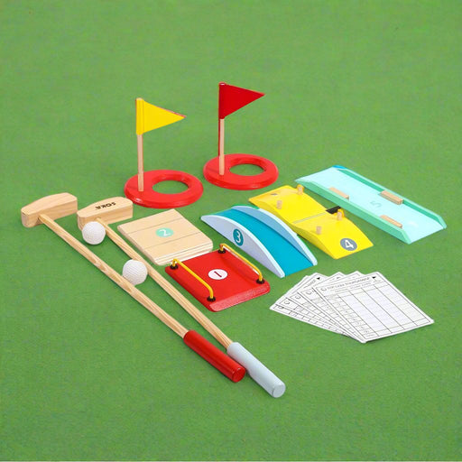 Wooden Golf Toy Set - Little and Giant Explorers SOKA Play Imagine Learn